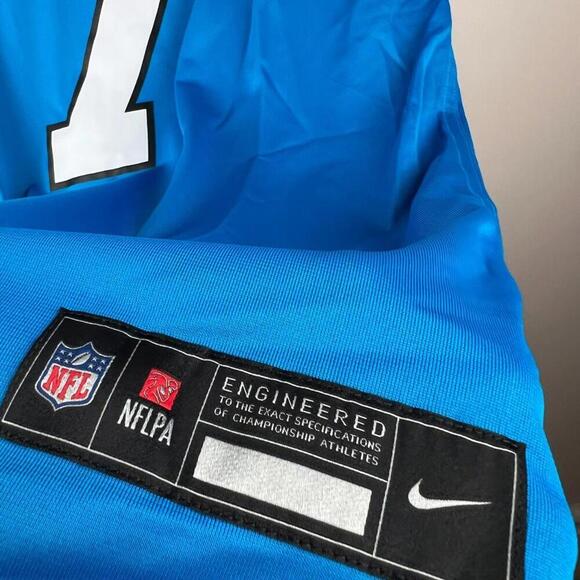 New Nike Carolina Panthers Clowney #7 Jersey Men’s 2XL Blue NFL Alternate - Picture 6 of 9